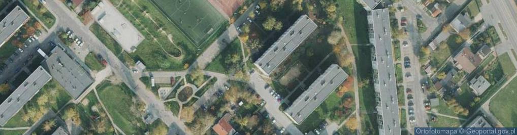 Zdjęcie satelitarne Rafał Kwinciński Firma Usługowa Libra