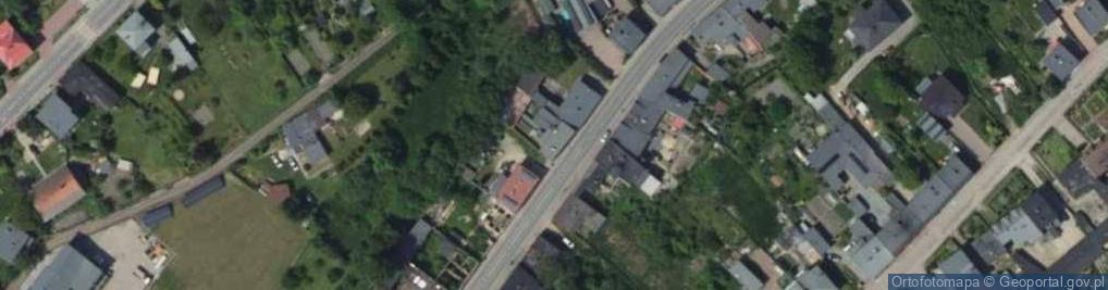 Zdjęcie satelitarne Rafał Morcinek Przedsiębiorstwo Usługowo-Gastronomiczne Rafpol