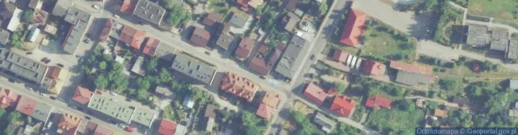 Zdjęcie satelitarne Rafał Pawłowski Firma Handlowo Usługowo Produkcyjna Omega