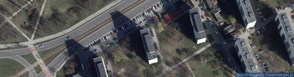 Zdjęcie satelitarne Rafał Ryszelewski Usługi Turystyczne Raftur