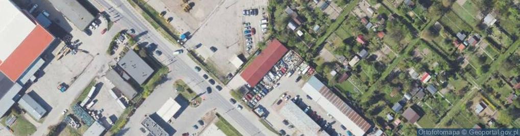 Zdjęcie satelitarne Rafał Siemiątkowski Teslaplus