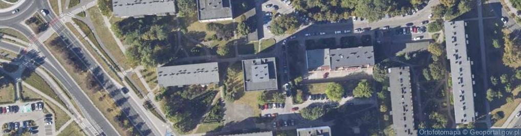 Zdjęcie satelitarne Rafał Sobierajski Przedsiębiorstwo Handlowo Usługowe Rafik