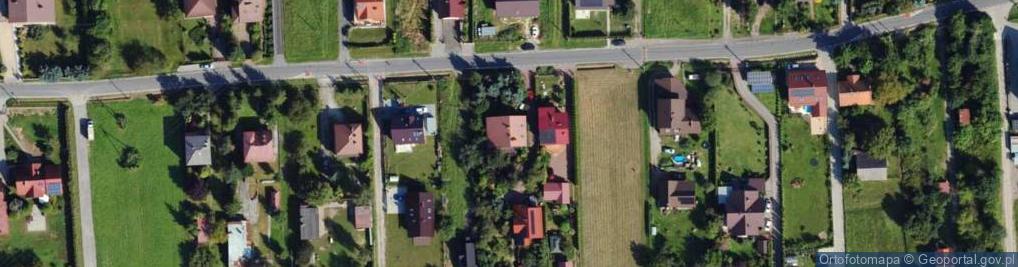 Zdjęcie satelitarne Rafał Szczerbak Firma Usługow0-Handlowo-Produkcyjna Raf-MIX