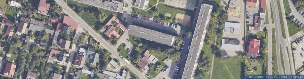 Zdjęcie satelitarne Rafalak Dariusz Tomi Przedsiębiorstwo - Handlowo - Produkcyjno - Usługowe