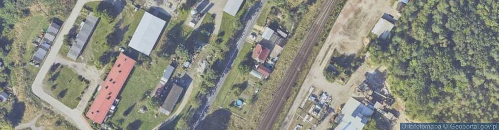 Zdjęcie satelitarne Raj Grzebiela Andrzej Besiekirski Józef