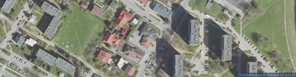 Zdjęcie satelitarne Raj Smakosza