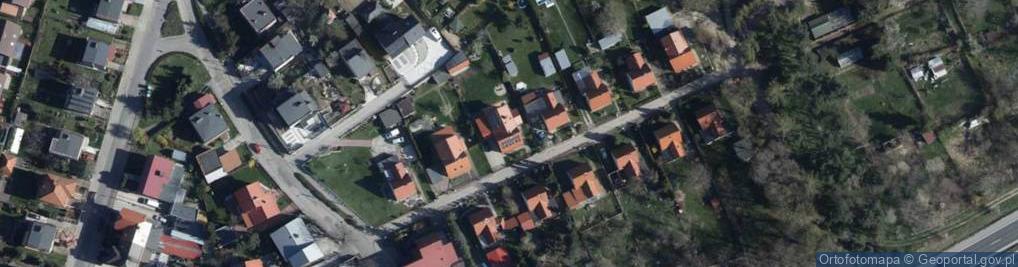 Zdjęcie satelitarne Rajca Piotr Pracownia Projektowa Konstruktor mgr Inż.Piotr Rajca