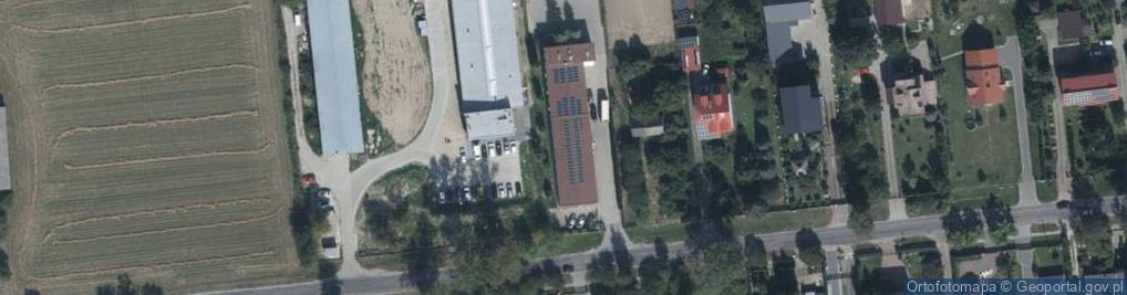 Zdjęcie satelitarne Rajza Marek Tekmar Przedsiębiorstwo Produkcyjno Handlowe