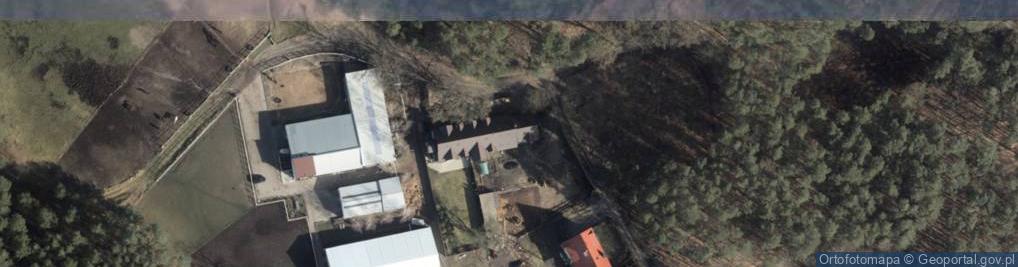 Zdjęcie satelitarne Rancho Pilchowo Golema-Oszczak Eliza