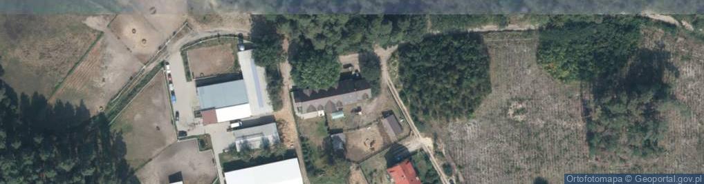 Zdjęcie satelitarne Rancho Pilchowo Golema-Oszczak Eliza