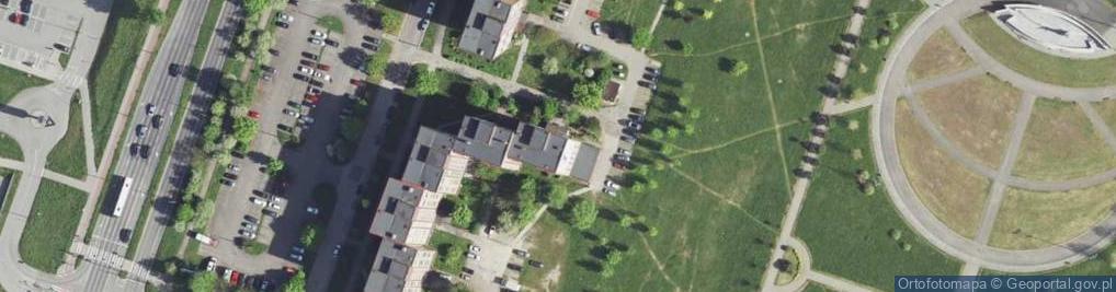 Zdjęcie satelitarne Rapcia Andrzej Hangiel Andrzej Sklep Wielobranżowy