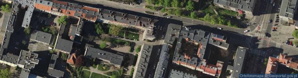 Zdjęcie satelitarne Rayski w., Wrocław