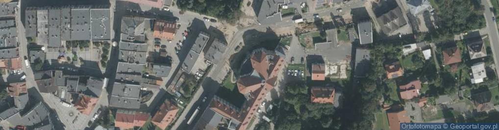 Zdjęcie satelitarne Regionalna Fundacja Ochrony Zdrowia w Głuchołazach