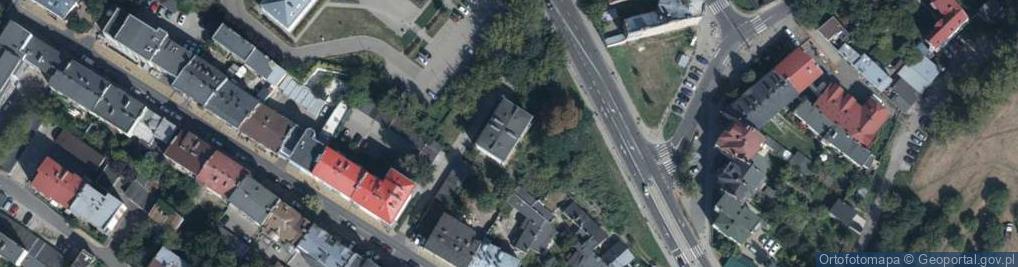 Zdjęcie satelitarne Regionalne Centrum Edukacji Samorządowej