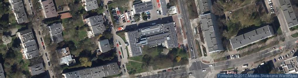 Zdjęcie satelitarne Regionalne Centrum Krwiodawstwa i Krwiolecznictwa