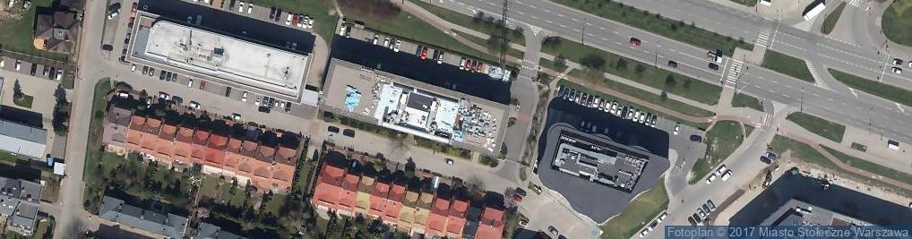 Zdjęcie satelitarne Regionalne Centrum Operacyjne