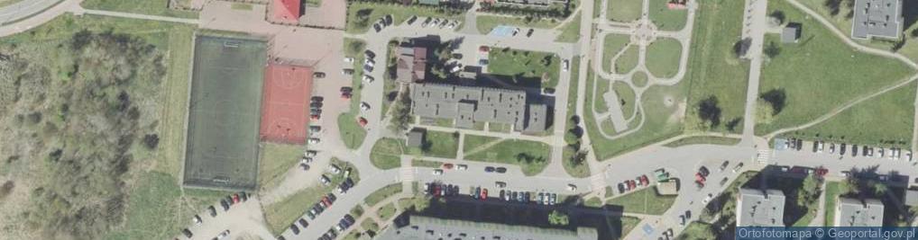 Zdjęcie satelitarne Regionalne Centrum Trzeźwości Maksymilian w Łęcznej