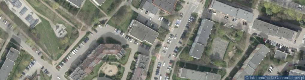 Zdjęcie satelitarne Regionalny Ośrodek Kultury w Łomży