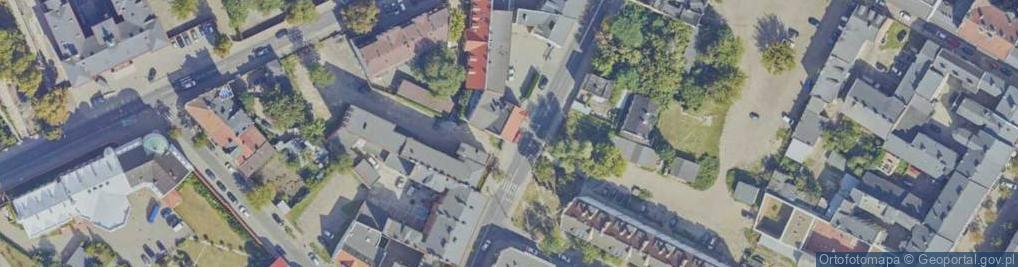 Zdjęcie satelitarne Regionalny Związek Pszczelarzy Ziemi Kujawsko Dobrzyńskiej we Włocławku