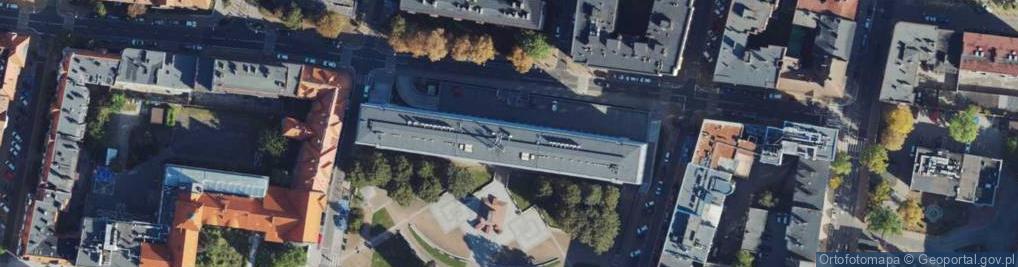 Zdjęcie satelitarne Regionalny Związek Zawodowy Pracowników Organizacji Związkowych w Katowicach