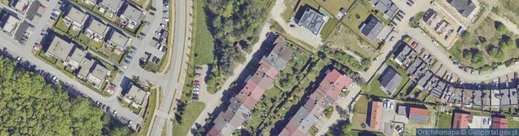 Zdjęcie satelitarne Rehabilitacja Domowa, Usługi Kosmetyczne, Projektowanie i Usługi Techniczne.Projekt: Zdrowy Ruch.Barbara Susek