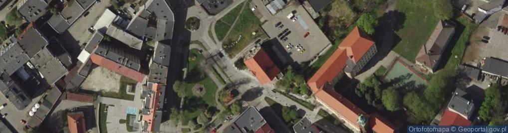 Zdjęcie satelitarne Rejonowy Związek Spółek Wodnych w Raciborzu