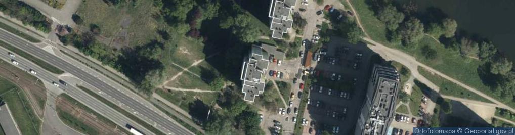 Zdjęcie satelitarne "Rekontra" Przedsiębiorstwo Usługowe Chirkowska Joanna