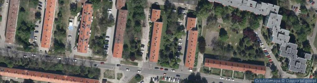 Zdjęcie satelitarne Rekpol, Wrocław