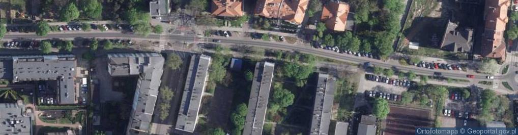 Zdjęcie satelitarne Restauris-Pracownia Konserwacji Zabytków Julia Szczerbińska-Klossek