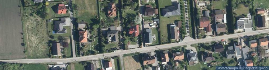 Zdjęcie satelitarne Rex Vinorum Porada Przemysław Dorosz Bartłomiej