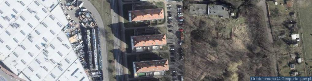 Zdjęcie satelitarne Rjsp Rafał Jaworski Studio Projekt