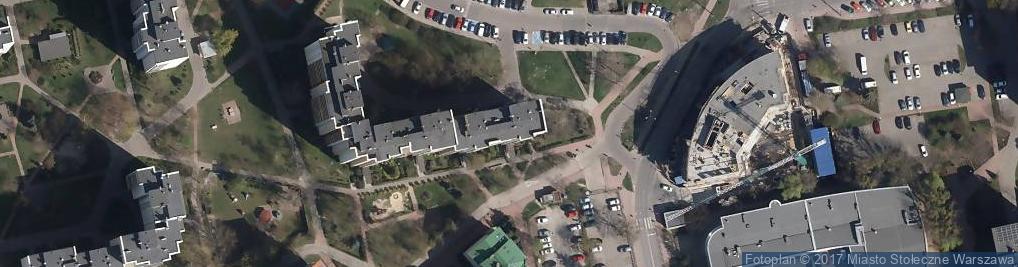 Zdjęcie satelitarne RN Projekt Rafał Nowiński