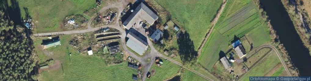 Zdjęcie satelitarne Robert Garstecki Gospodarstwo Rolne