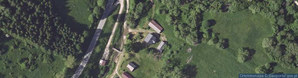 Zdjęcie satelitarne Robert Łatka Zakład Przetwórstwa Drzewnego