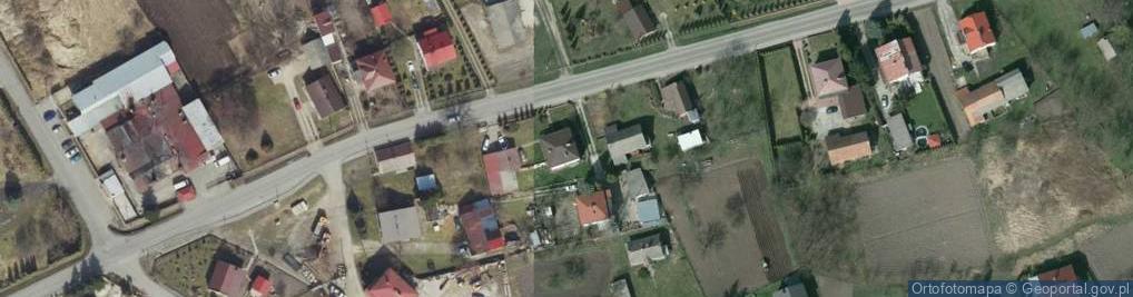 Zdjęcie satelitarne Robert Radochoński Handel Samochodami Skup Sprzedaż Komis