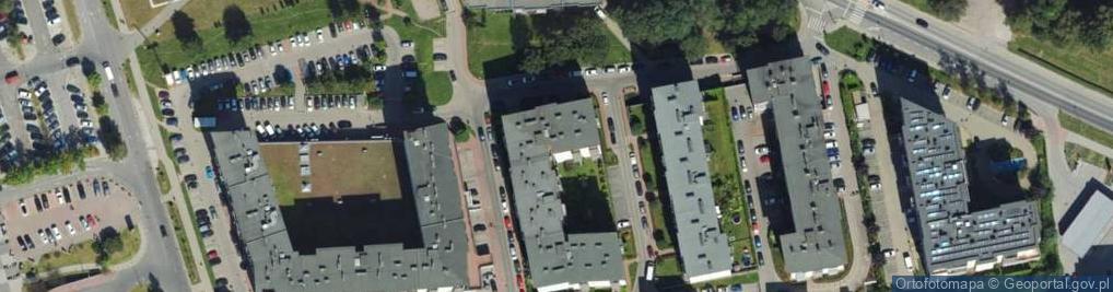Zdjęcie satelitarne Robert Rudnicki-Drabik Dobre Drogi Pracownia Projektowa