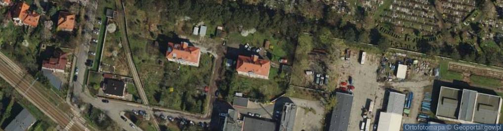 Zdjęcie satelitarne Robert Woźnica Przedsiębiorstwo Wielobranżowe Wikko
