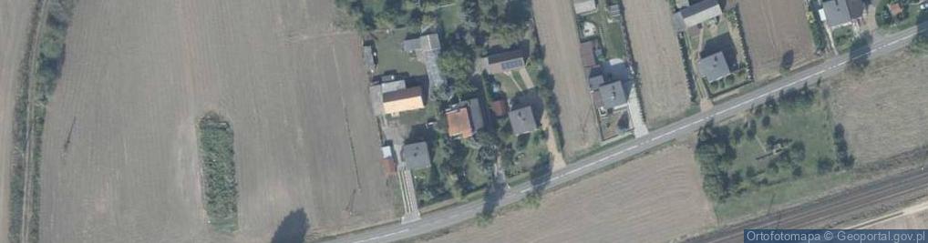 Zdjęcie satelitarne Rodzinny Dom Dziecka w Osieku N Notecią