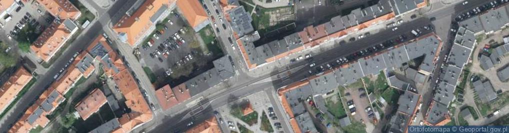 Zdjęcie satelitarne Rogóż A.Pośred.Finans., Wałbrzych