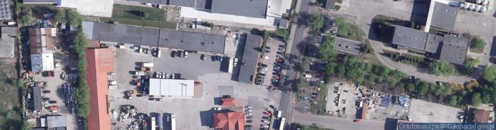 Zdjęcie satelitarne Rolbud Skład Handlowy w Toruniu