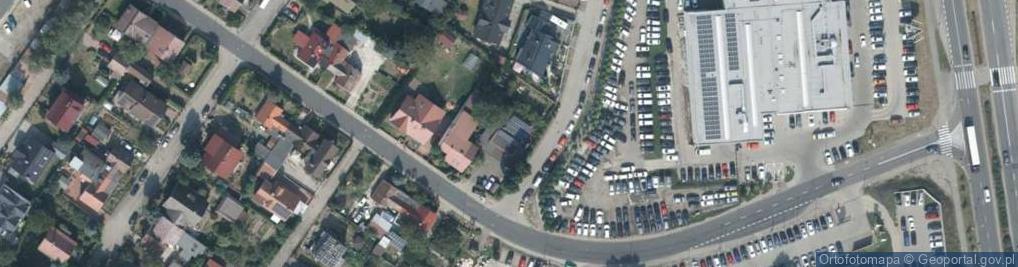 Zdjęcie satelitarne Rolkon Pajączek Zdzisławł Konopka Stefan