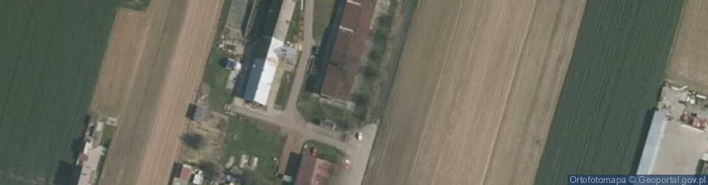 Zdjęcie satelitarne Rolnicza Spółdzielnia Produkcyjna w Bieńkowicach