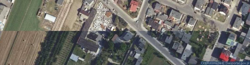 Zdjęcie satelitarne Rolnicze Centrum Handlowe Szymańscy
