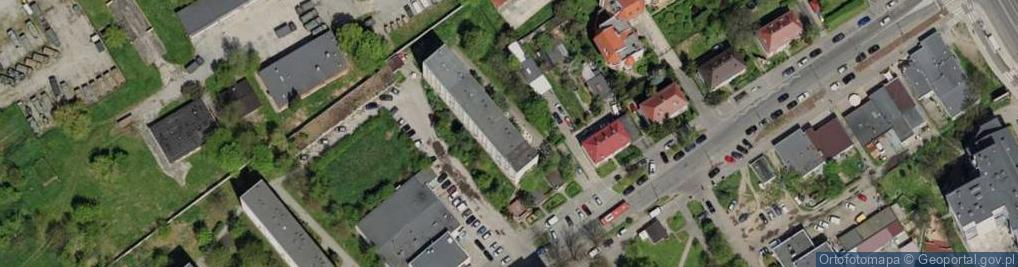 Zdjęcie satelitarne "Roma" Przedsiębiorstwo Handlowo-Usługowe Mleczko Romana