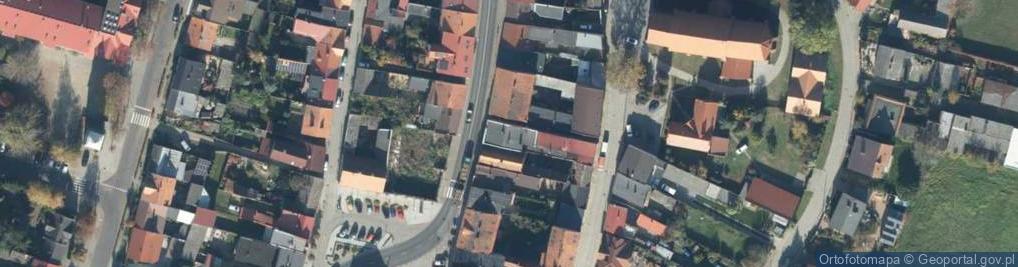 Zdjęcie satelitarne Roman Biczysko Piekarnia