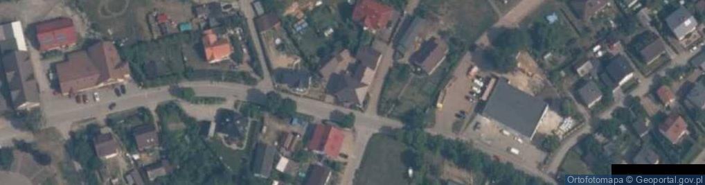 Zdjęcie satelitarne Roman Kołodziejczyk Zakład Obróbki Drewna i Transportu