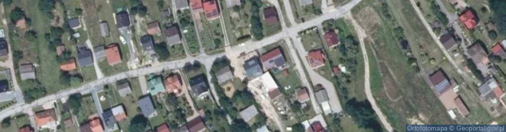 Zdjęcie satelitarne Roman Sendorek Eksploatacja Żwiru