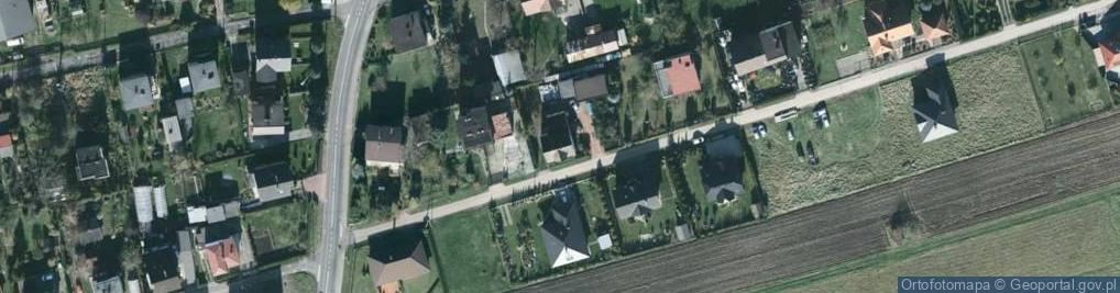 Zdjęcie satelitarne Romanek Janusz Zakład Stolarski Janusz Romanek