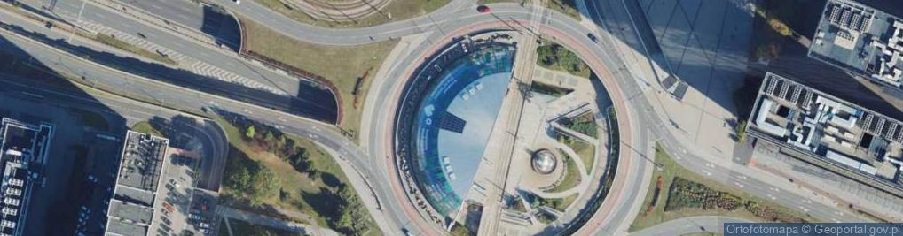 Zdjęcie satelitarne Rondo Katowice