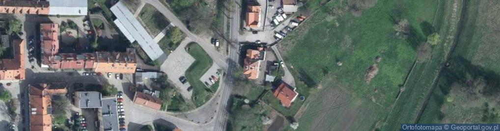 Zdjęcie satelitarne Rondo Polska Wołów